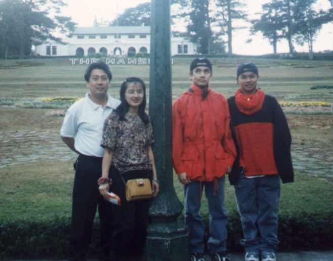 (L to R) dad, mom, me, and my bro